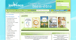 Desktop Screenshot of editions-jouvence.com
